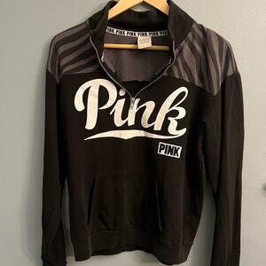 PINK Victoria’s Secret Quarter Zip Sweatshirt